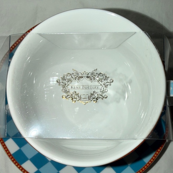 Charming Blue Floral Teacup and Saucer Set - Picture 2 of 4